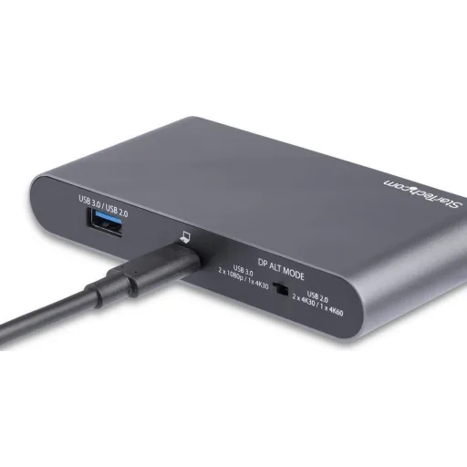 Imagen 3 de Docking Station StarTech Host USB-C, 4K 2*DP USB2.0 USB-A3.0 USB-C LAN p/2 Monit