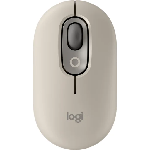 Mouse Inalámbrico Logitech POP Mouse Emoji Mist Óptico 4000DPI 4Btns Bluetooth