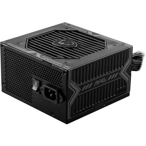 Imagen 0 de Fuente de Poder MSI MAG A750BN PCIE5, 750W 80 Plus Bronze No modular PFC Act ATX