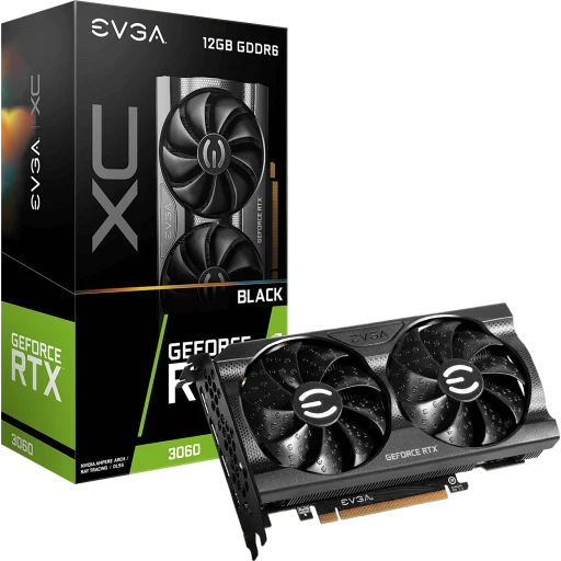 Imagen 0 de Tarjeta de Video EVGA GF-NV-RTX 3060 12GB GDDR6 PCIe 4.0x16 3*DP HDMI Act ATX
