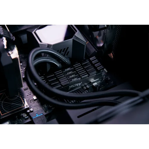 Imagen 6 de Memoria RAM 32GB DDR4 3600MHz DIMM CL 18 NonECC 1.35V 288p FURY Ren. Black