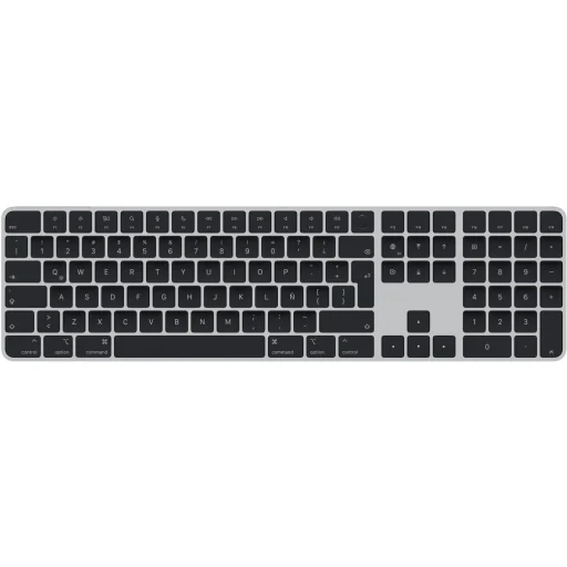 Imagen 0 de Apple Magic Keyboard Touch ID and Numeric Keypad - Español / Black (MMMR3E/A)