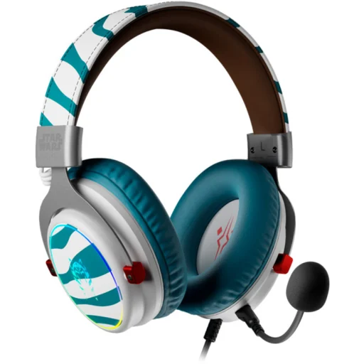 Imagen 3 de Primus Gaming - PHS-S110AT - Headset - Para Computer / Para Game console - Wired - Ahsoka Tano Arcus110T