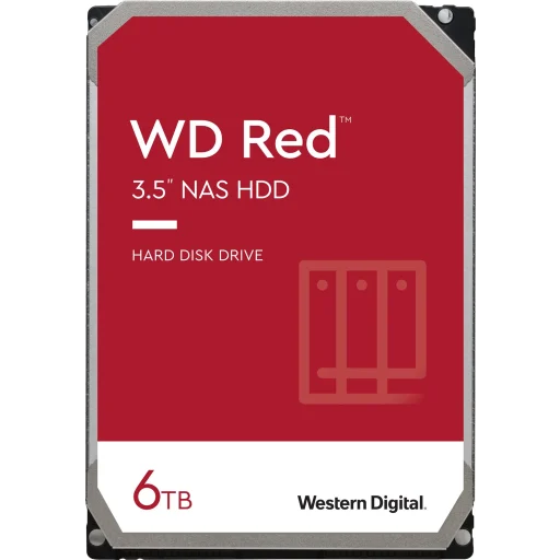 Imagen 4 de Disco Duro Western Digital Red NAS HD 6TB 3.5" 5400RPM SATA 6GB/S 256MB p/NAS 