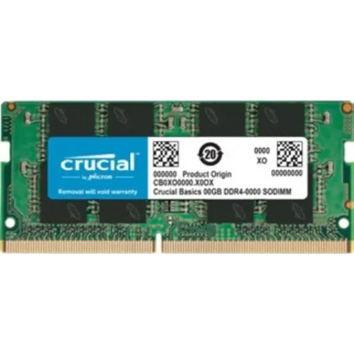 Imagen 0 de Memoria RAM 8GB DDR4 2666MHz SO-DIMM CL19 Non-ECC 1.2v 260p - Crucial