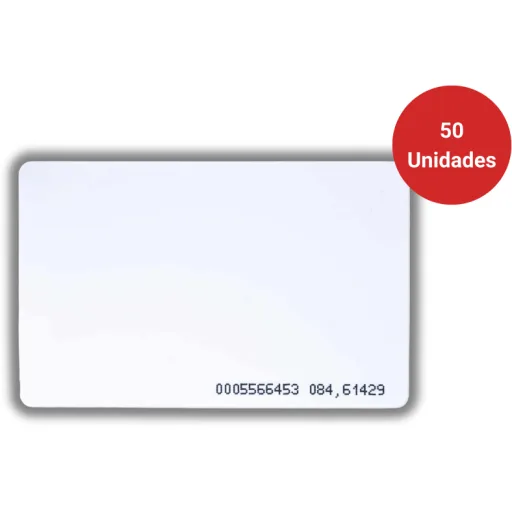 PACK CREDENCIAL IMPRIMIBLE RFID UHF  PVC Card / 50 Unidades