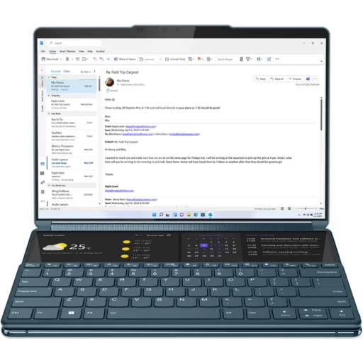 Imagen 0 de Notebook Lenovo Yoga Book 9i Gen8 I7-1355U RAM 16GB SSD 1TB 13.3"Touch W11H