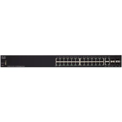 tecnomas.cl | [SF350-24-K9-NA] Switch Cisco SF350-24 24-Puertos 10/100