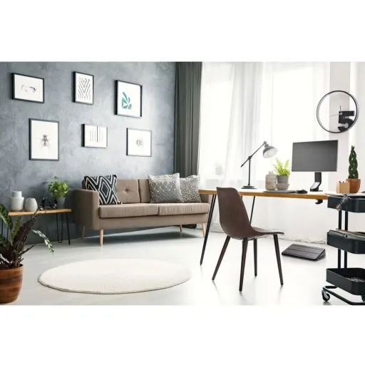Imagen 6 de Apoya Pies Kensington K58302WW Diseño Reducido, Base Antideslizante, Negro
