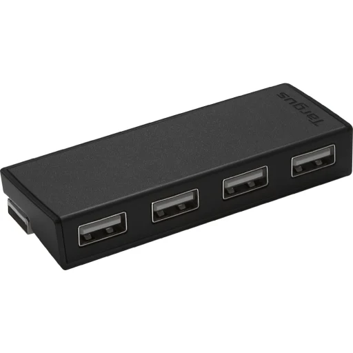 Imagen 0 de HUB USB Targus ACH114US Adaptador de 4 puertos USB-A 2.0 Color Negro