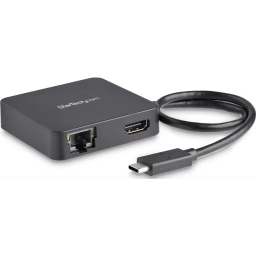 Docking Station StarTech USB-C a HDMI USB-A3.0/USB-C3.0 LAN, 4K 10/100/1000MBs