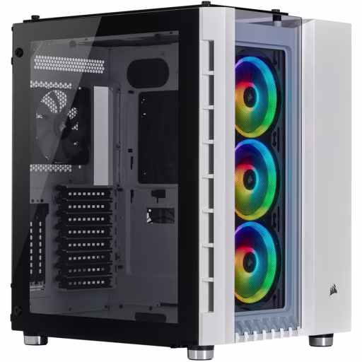 Imagen 0 de Corsair Crystal Series 680X RGB - White (CC-9011169-WW)