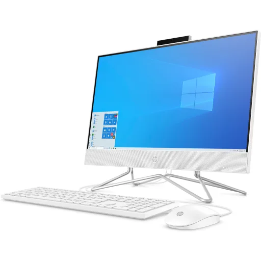 Imagen 1 de Computador HP AIO 22-dd0020la AMD Ryzen 3 3250U RAM4GB SSD256GB HDD1TB 21.5"W11H