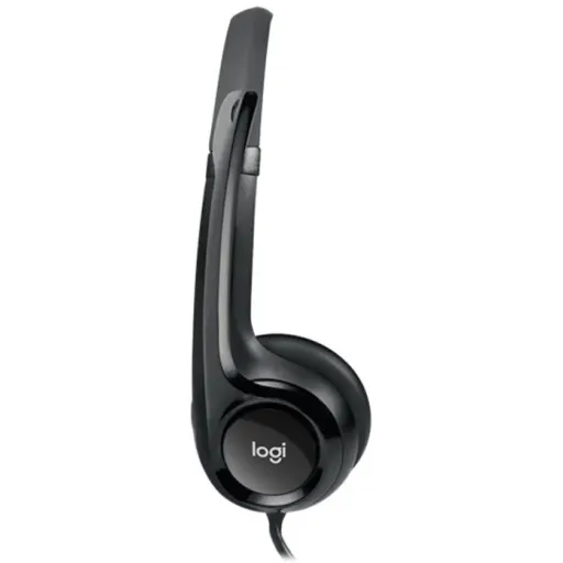 Imagen 2 de Cintillo Multimedia Logitech H390 ClearChat Comfort Alámbrico USB Color Negro