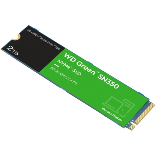 Imagen 2 de Unidad SSD Western Digital Green SN350 2TB M.2 22*80 PCIe3.0x4 L3200MBs/E3000MBs