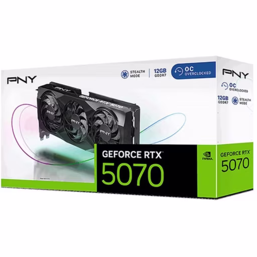 Imagen 0 de Tarjeta de video PNY RTX 5070 12GB STD OC