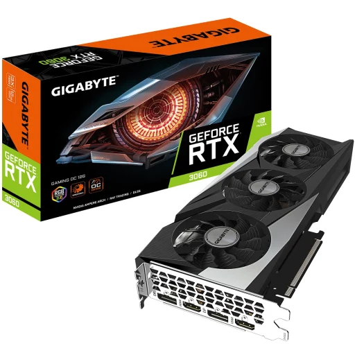 Imagen 0 de Gigabyte GeForce RTX 3060 GAMING OC 12G [GV-N3060GAMING OC-12GD]
