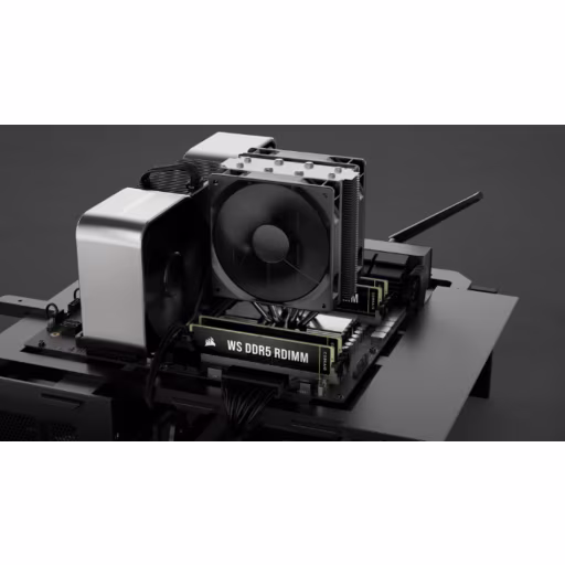 Imagen 5 de Memoria RAM 128GB (4*32GB) DDR5 5600MHz DIMM CL40 ECC 1.25 288p CORSAIR WS