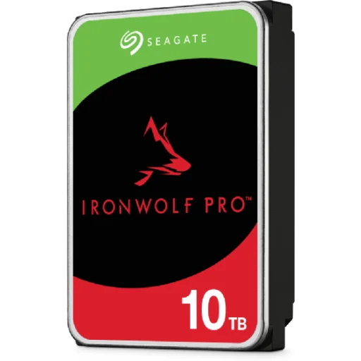 Imagen 1 de Disco Duro Seagate IronWolf Pro 10TB 3.5" 7200RPM SATA III 6Gb/s 256MB p/NAS