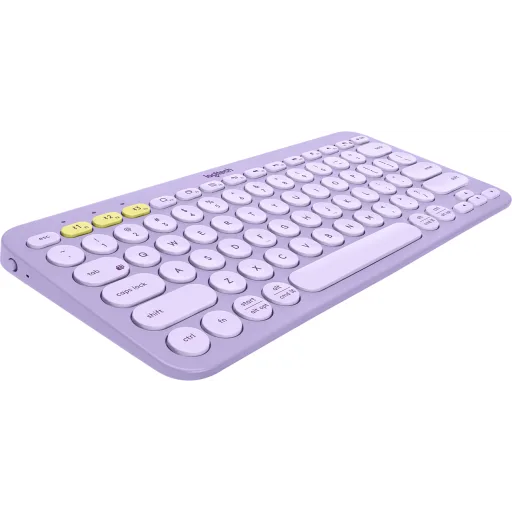 Imagen 1 de Logitech K380 Multi-Device Keyboard- Spanish Layout Lavender