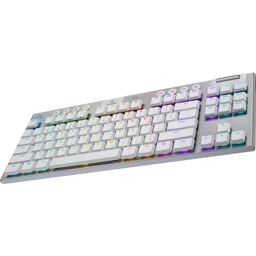 Imagen 3 de Teclado Inalámbrico Logitech G915 TKL RGB Bluetooth USB Sin Tecl N° Blanco Artic