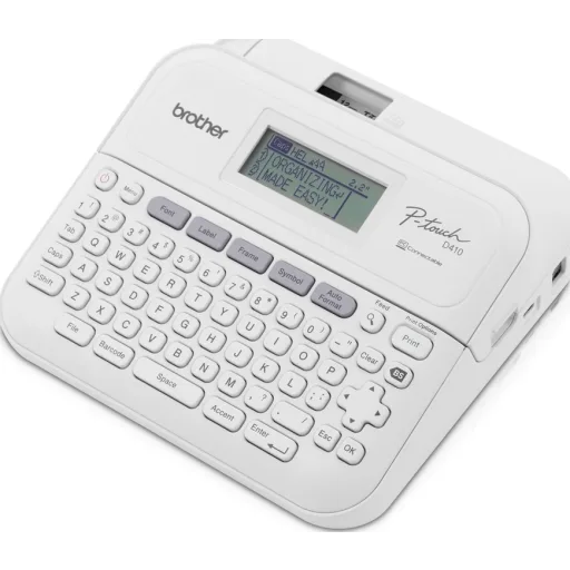 Imagen 8 de Rotuladora Brother PT-D410, Electrónica de sobremesa con teclado y conexión a PC