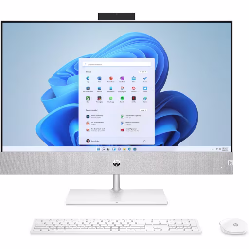 Computador HP AIO Pavilion AMD Ryzen 5 5500U RM 16GB SSD 512GB 23.8"" W11H