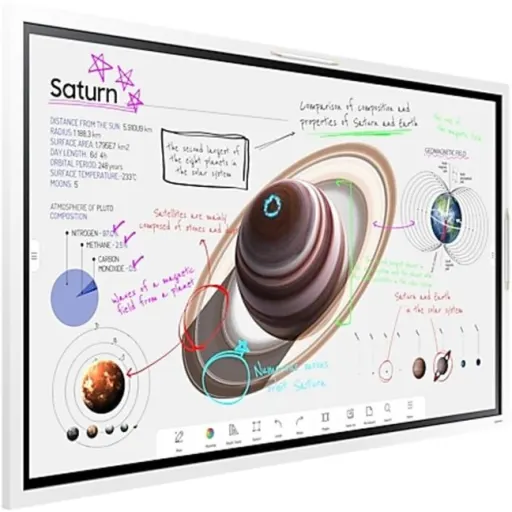 Imagen 1 de Pantalla Interactiva Táctil Samsung Flip Pro WM55B 55" 4K UHD 2160p VA WiFi HDMI