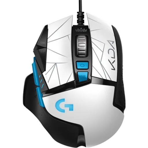 Imagen 0 de Mosue Gamer Alámbrico Logitech G502 LOL Hyjal KDA Color Blanco/Negro
