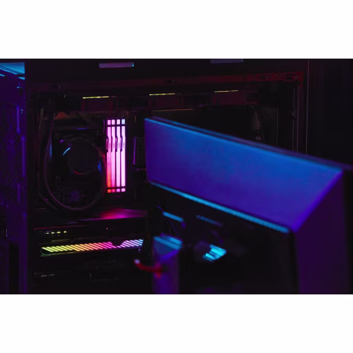 Imagen 15 de Memoria RAM 32GB DDR5 6000MHz DIMM CL36 Non-ECC 1.35v 288p KingstonFuryBeastRGB