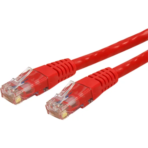 Imagen 3 de Cable de Red StarTech Cat6 UTP RJ45 Gigabit Ethernet ETL 50ft 15.2mts Color Rojo