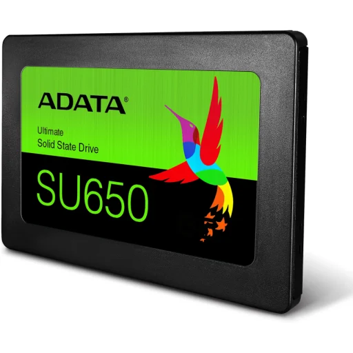 Imagen 2 de Unidad SSD AData SU650 960GB 2.5" 7mm SATA III 6.0Gb/s Lec520MB/s Esc450MB/s
