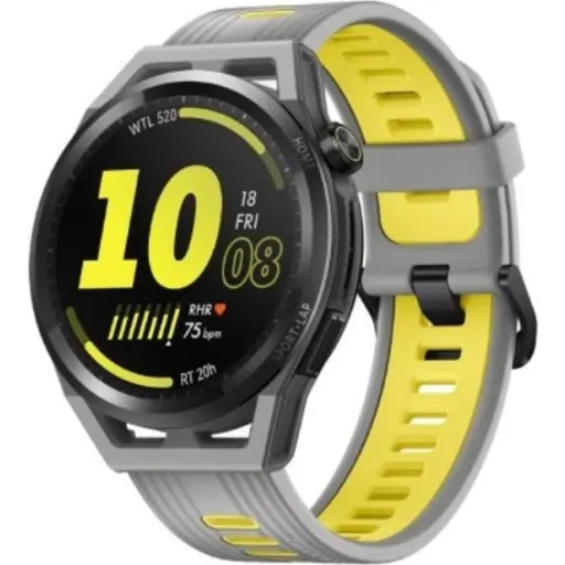 Imagen 0 de Huawei Watch GT Runner - 46 mm - gris - reloj deportivo con correa - tamaño de la muñeca: 140-210 mm - pantalla luminosa 1.43" - 4 GB - Bluetooth, NFC - 38.5 g
