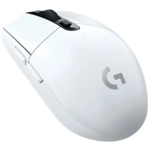 Mouse Gamer Logitech G305 Inalámbrico Lightspeed Blanco 1ms 12000dpi Dongle USB