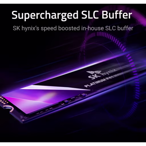 Imagen 4 de Unidad SSD Hynix Platinum P41 1TB M.2 22*80 PCIe NVMe. Lec7000MBs Esc 6500MBs