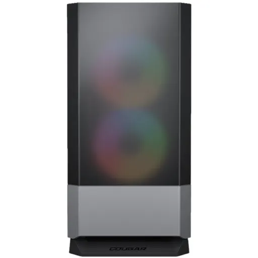Imagen 5 de Gabinete Gamer Cougar MG140 RGB USB2.0/3.0 Vidrio templ Mid Torre IronGray