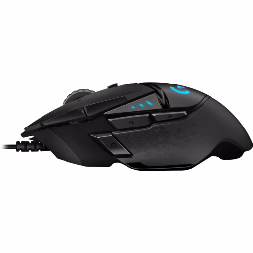 Imagen 6 de Mouse Alámbrico Gamer Logitech G502 Hero Óptico H/25600 dpi 11 Botones RGB Negro