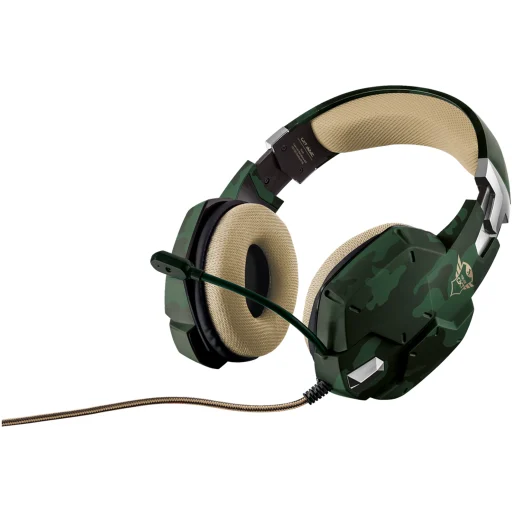 Imagen 0 de Audífonos Gamer Alámbricos Trust GXT322C Carus c/Mic flex Jack 3.5mm Jungle Camo