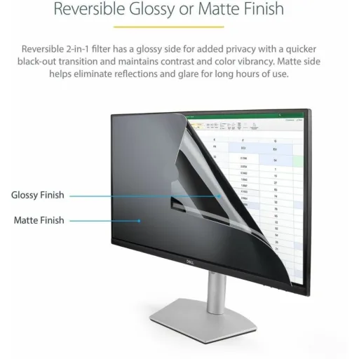 Imagen 5 de Filtro Privacidad para Monitor 24" 16:10 Mate/Brillante Visión +/-30° - StarTech