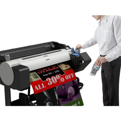 Imagen 7 de Plotter Canon imagePROGRAF TM-200 24" Iny de Tinta Color USB2.0 LAN Sin Pedestal