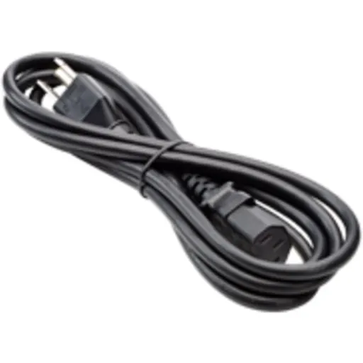 Imagen 1 de HPE Aruba - Cable de alimentación - IRAM2073 (GB2099) (M) a IEC 60320 C13 - CA 220 V - 10 A - 2 m - negro - Argentina - para HPE Aruba AP-207, 303, 304, 305, 365, 367, 504, 515, 535; Instant IAP-207, 304, 305, 325