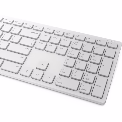 Imagen 7 de Kit Teclado Mouse Dell KM5221W Conectividad Inalámbrica USB Color Blanco Español