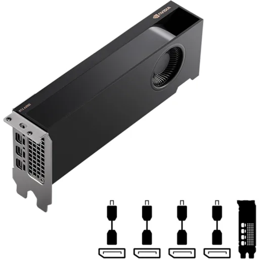 Imagen 5 de Tarjeta de Video PNY NV Quadro RTX A2000 12GB GDDR6 ECC PCIe 4.0 x16 4*mDP ATX