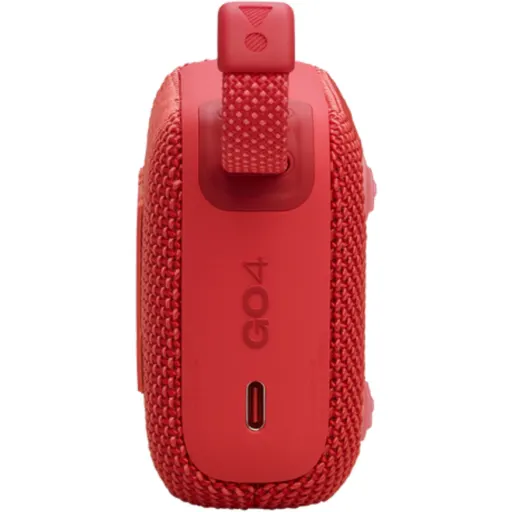 Imagen 3 de Parlante Portátil Inalámbrico JBL Go4, Bluetooth IP67 USB-C Color Rojo