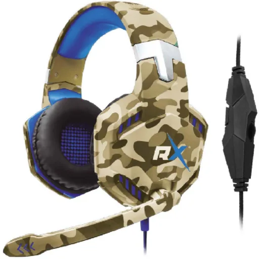 Imagen 0 de Reptilex Gaming Pro Headset RX - Militar (RX0014MT)