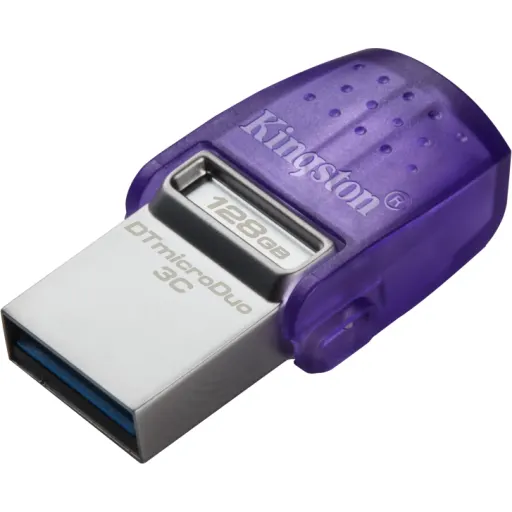 Pendrive 128GB Kingston DataTraveler microDuo 3C dual USB-A/USB-C Lec200MB/s