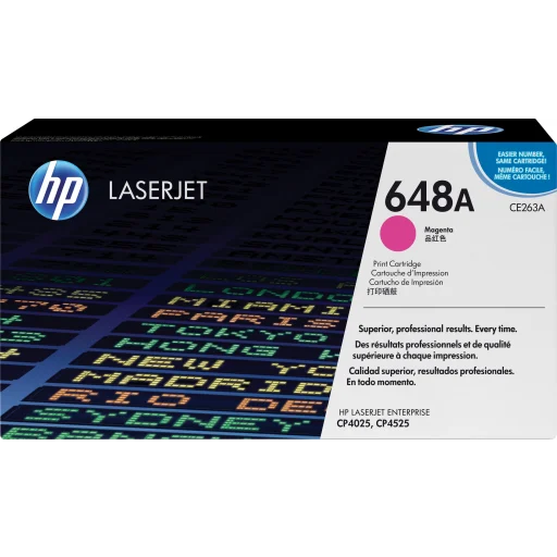 Imagen 1 de Toner HP 648A Magenta para Imp Laser CP4025/CP4525, 11.000 Páginas