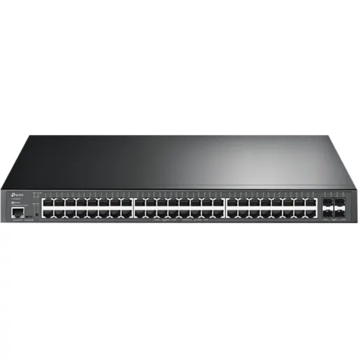 Imagen 1 de Switch TP-Link Admin JetStream 48xGigabit 4x10GE SFP+ L2+ 48 Puertos PoE+