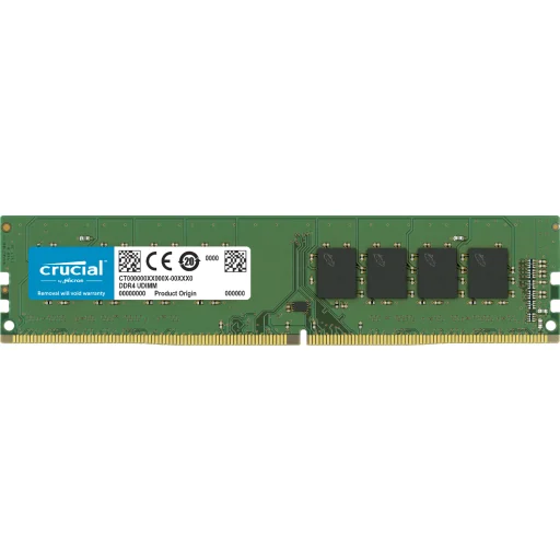 Imagen 0 de Memoria RAM 8GB DDR4 2666MHz DIMM CL19 Non-ECC 1.2V 288p 1Rx8 - Crucial
