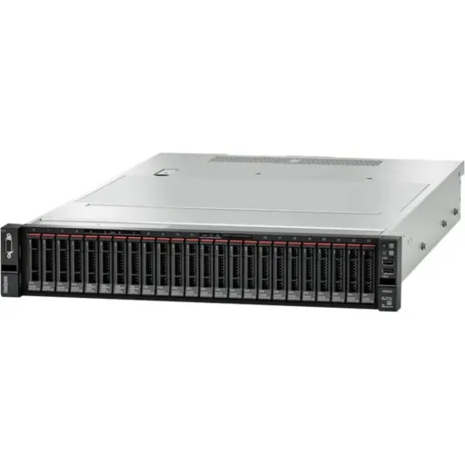 Imagen 1 de Lenovo ThinkSystem SR650 7X06 - Servidor - se puede montar en bastidor - 2U - 2 vías - 1 x Xeon Silver 4114 / 2.2 GHz - RAM 16 GB - SAS - hot-swap 2.5" bahía(s) - sin disco duro - Matrox G200 - sin SO - monitor: ninguno - TopSeller